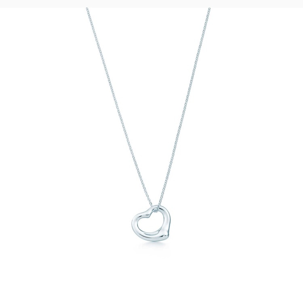 Brand New Tiffany & Co Open Heart Pendant